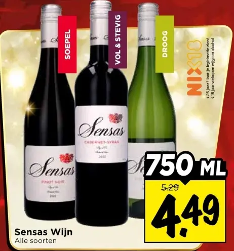 Aanbieding: Sensas Wijn