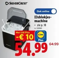 Promotie: IJsblokjesmachine