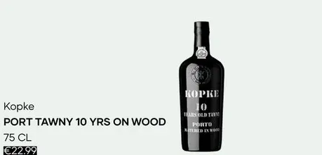 Aanbieding: Kopke Port Tawny 10 Yrs On Wood | 75 CL