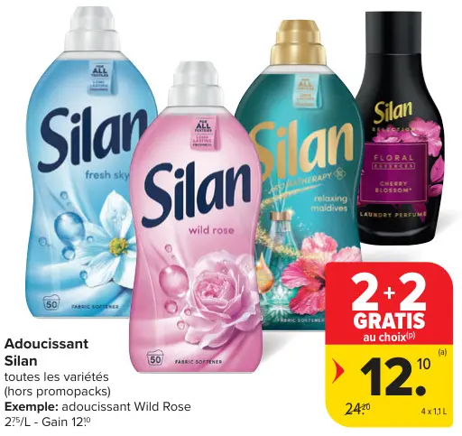 Offre: Adoucissant Silan