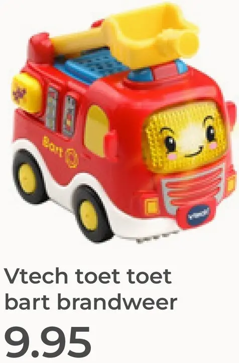 Aanbieding: Toet toet bart brandweer