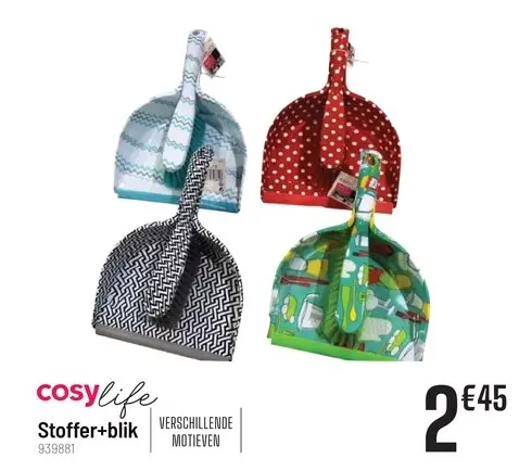 Promotie: Stoffer+blik