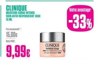 Offre: Moisture surge intense