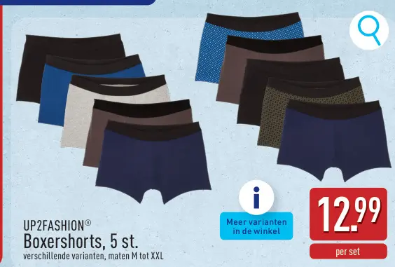 Promotie: Boxershorts