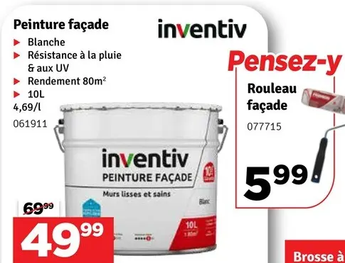 Offre: Peinture façade
