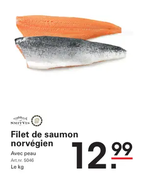 Offre: Filet de saumon norvégien