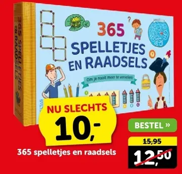 Aanbieding: 365 spelletjes en raadsels