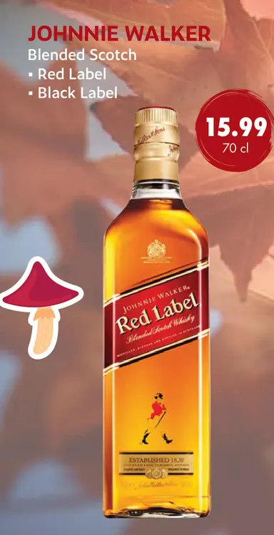 Aanbieding: JOHNNIE WALKER Red Label
