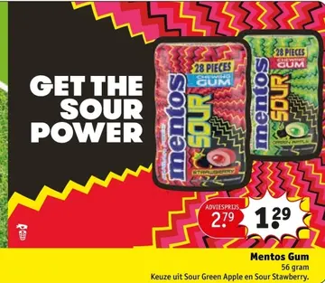 Aanbieding: Mentos Gum