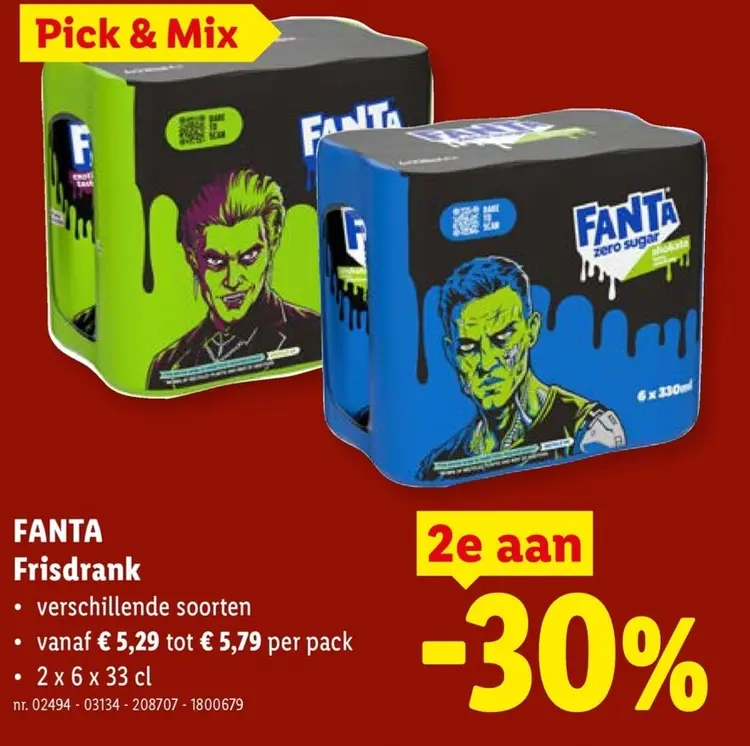 Promotie: FANTA Frisdrank