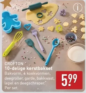Aanbieding: 10-delige kerstbakset