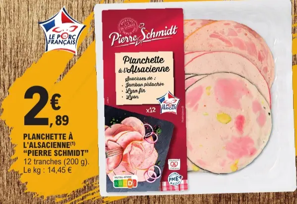 Offre: Planchette à l'Alsacienne