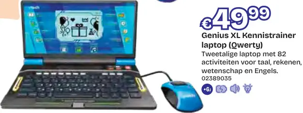 Aanbieding: Genius XL Kennistrainer laptop (Qwerty)