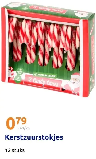Aanbieding: Kerstzuurstokjes