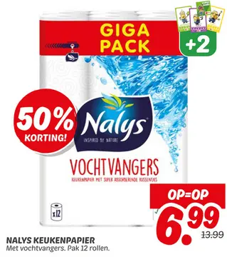 Aanbieding: Nalys keukenpapier