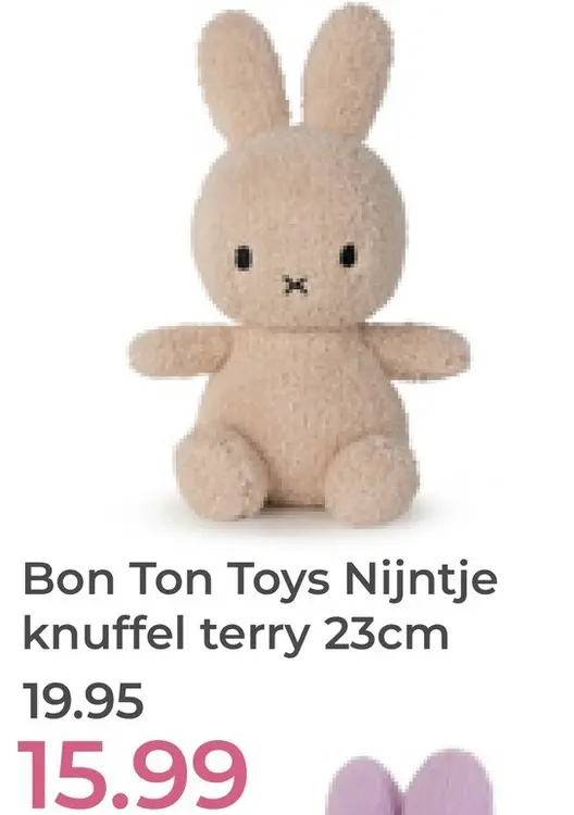 Aanbieding: Bon Ton Toys Nijntje knuffel terry
