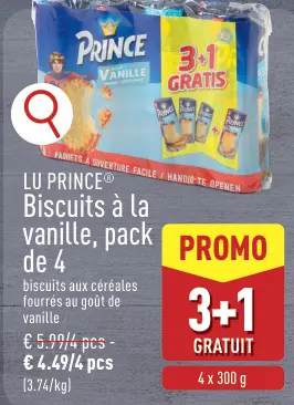 Offre: Biscuits à la vanille
