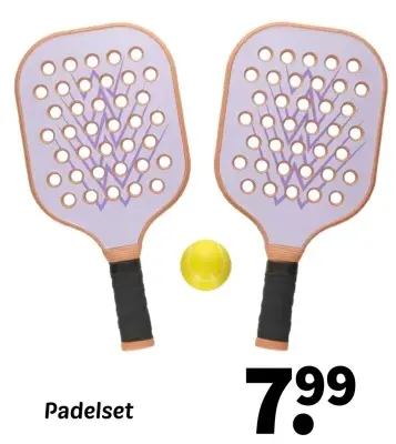 Promotie: Padelset