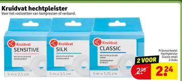 Aanbieding: Kruidvat hechtpleister