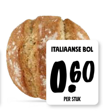 Aanbieding: ITALIAANSE BOL