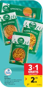 Aanbieding: Pasta Carrefour