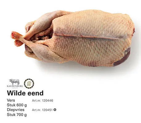 Promotie: Wilde eend