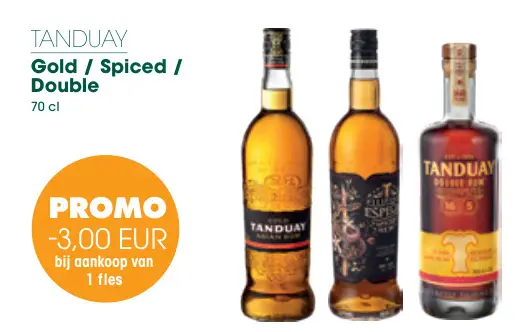 Promotie: Gold / Spiced / Double