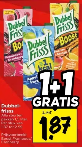 Aanbieding: Dubbel Frisss