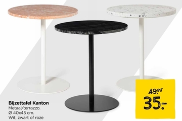 Aanbieding: Bijzettafel Kanton