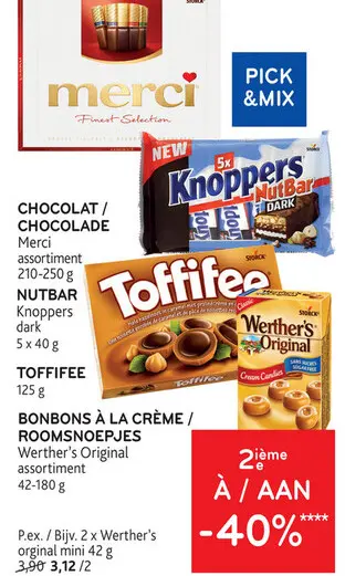 Offre: Chocolat / chocolade