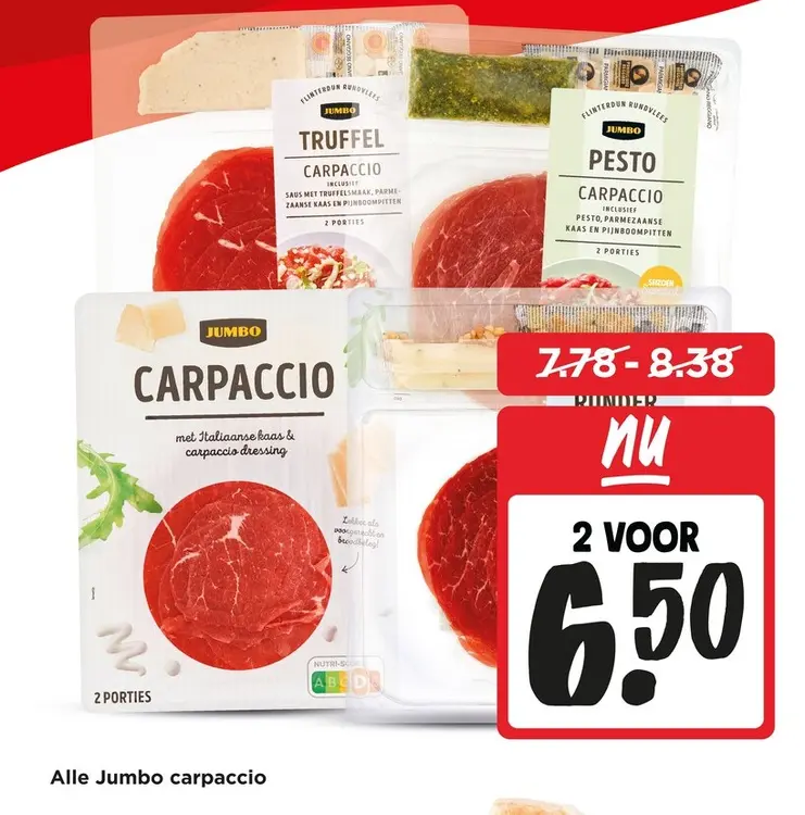 Aanbieding: Carpaccio