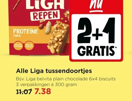 Aanbieding: Alle Liga tussendoortjes