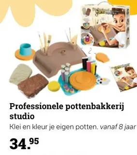 Promotie: Professionele pottenbakkerij studio