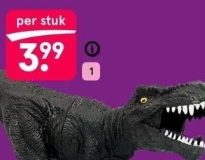 Aanbieding: Glow T-rex