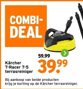 Aanbieding: T-Racer T-5 terrasreiniger