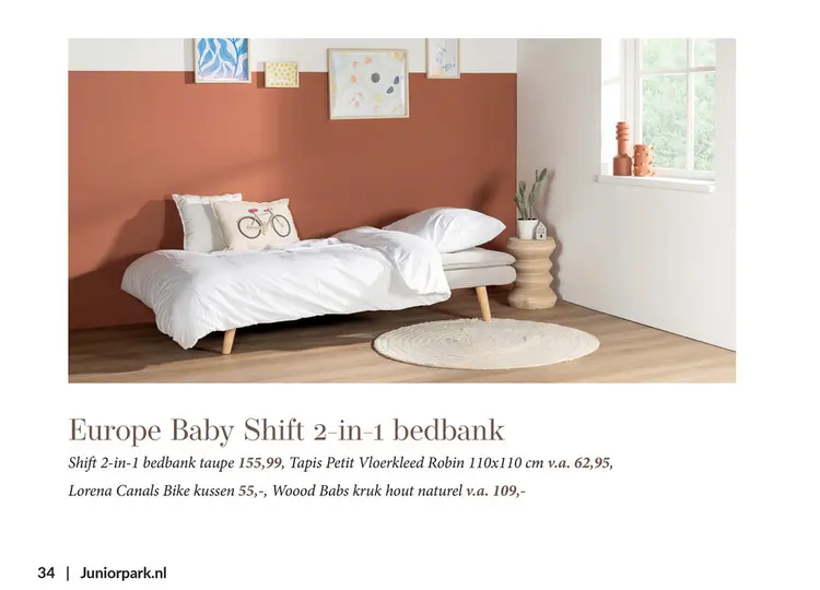 Aanbieding: Shift 2-in-1 bedbank
