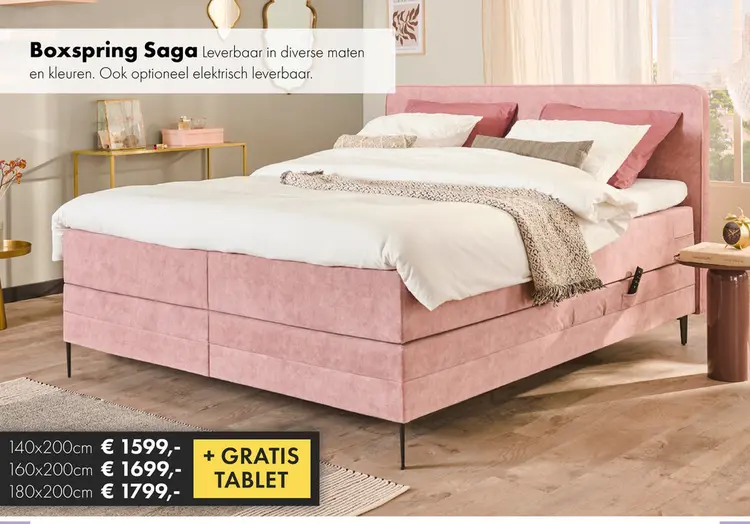 Aanbieding: Saga boxspring