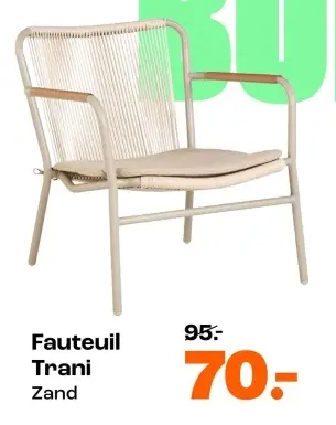 Promotie: Fauteuil Trani