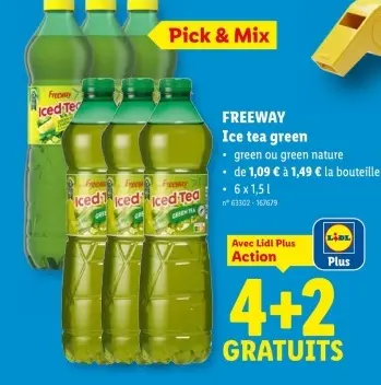 Offre: Ice tea green