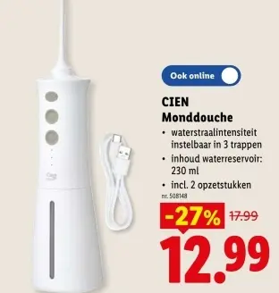 Promotie: Monddouche
