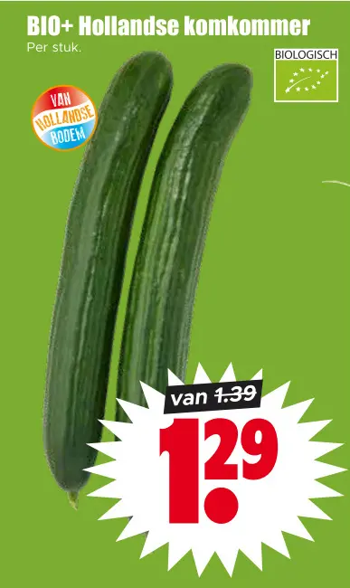 Aanbieding: Hollandse Komkommer