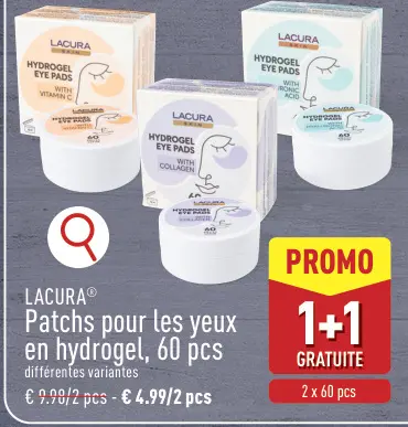 Offre: Patchs pour les yeux en hydrogel