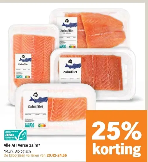 Aanbieding: Zalmfilet