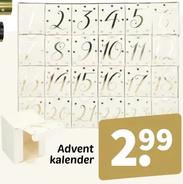 Aanbieding: Advent kalender