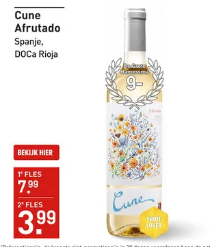 Aanbieding: Cune Afrutado