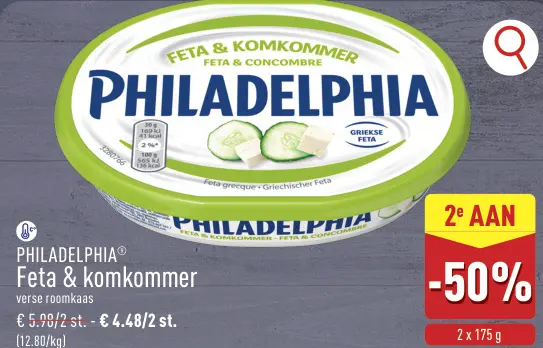 Promotie: Feta & komkommer
