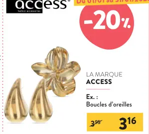 Offre: Boucles d'oreilles