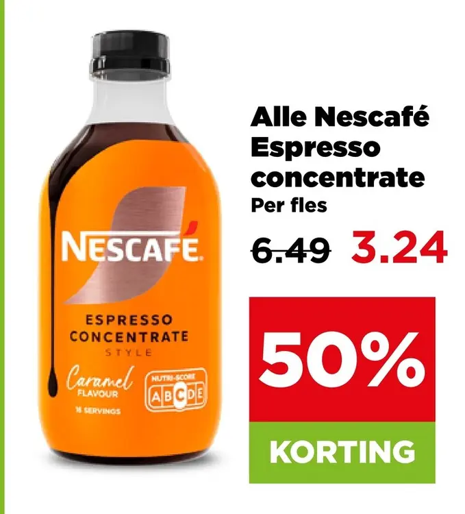 Aanbieding: Nescafé Espresso concentrate