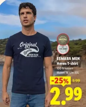 Aanbieding: Heren T-shirt