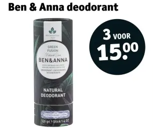 Promotie: deodorant